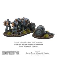 German Towed Schwerefeld Projektor Miniatur