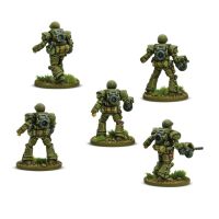 US Heavy Infantry (5 Miniatures)