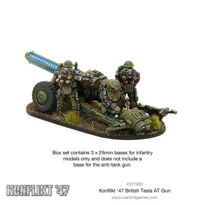 British Tesla AT Gun