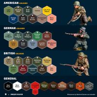 Warpaints Fanatic Historical: WWII German (20x18ml)