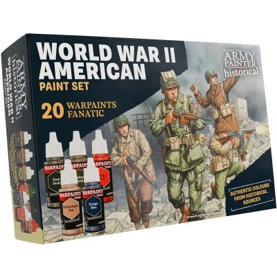 Warpaints Fanatic Historical: WWII American (20x18ml)