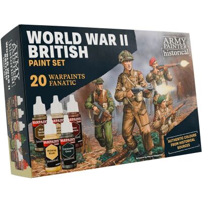 Warpaints Fanatic Historical: WWII British (20x18ml)