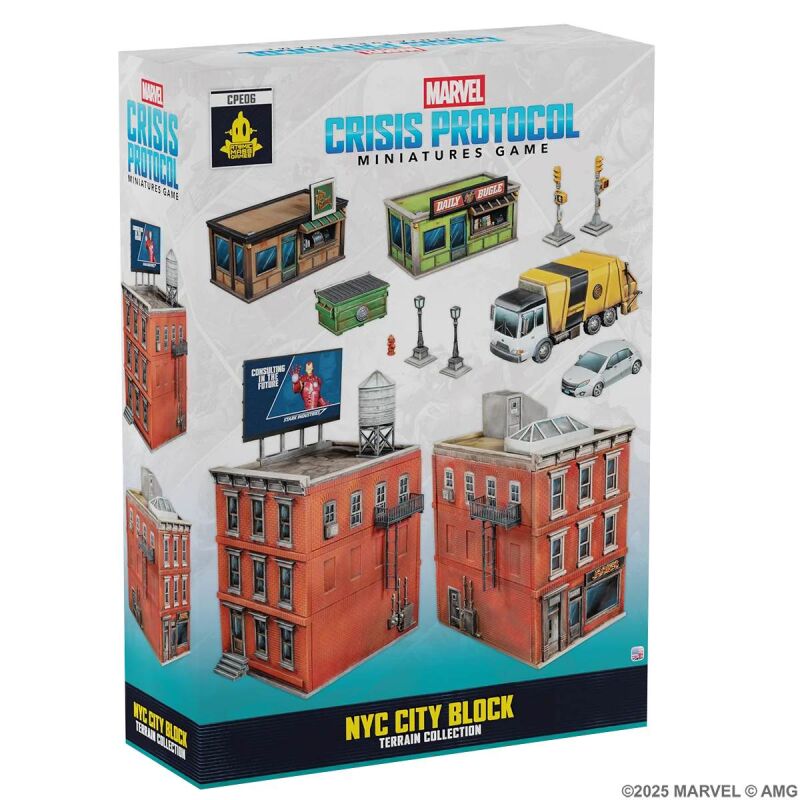 Marvel: Crisis Protocol – NYC City Block Terrain Collection