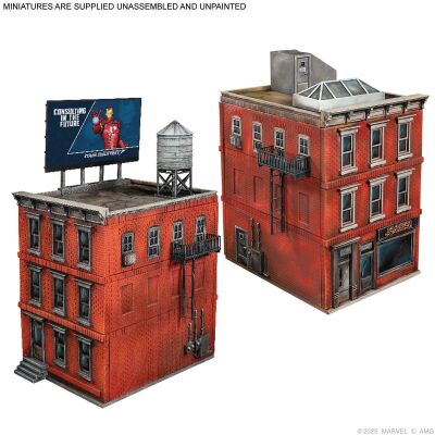 Marvel: Crisis Protocol &ndash; NYC City Block Terrain Collection