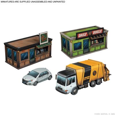 Marvel: Crisis Protocol &ndash; NYC City Block Terrain Collection