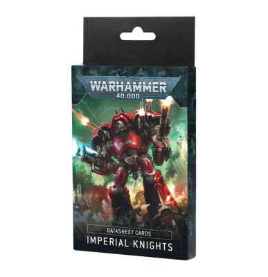 Datasheet Cards: Imperial Knights (Englisch)