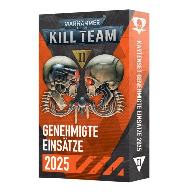 Kill Team: Genehmigte Einsätze 2025 Kartenset (Deutsch)