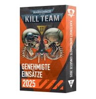 Kill Team: Genehmigte Eins&auml;tze 2025 Kartenset (Deutsch)
