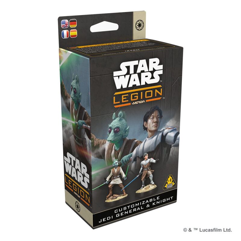 Star Wars: Legion – Customizable Jedi General & Knight Verpackung