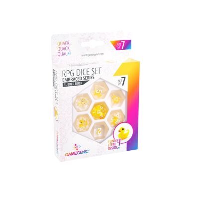 Embraced Series - Rubber Duck - RPG Dice Set