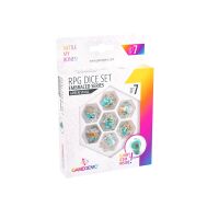 Embraced Series - Green Skull - RPG Dice Set