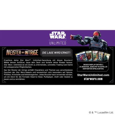 Meister der Intrige: Booster Display (Deutsch)