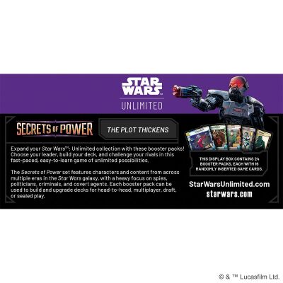 Secrets of Power: Booster Display (Englisch)