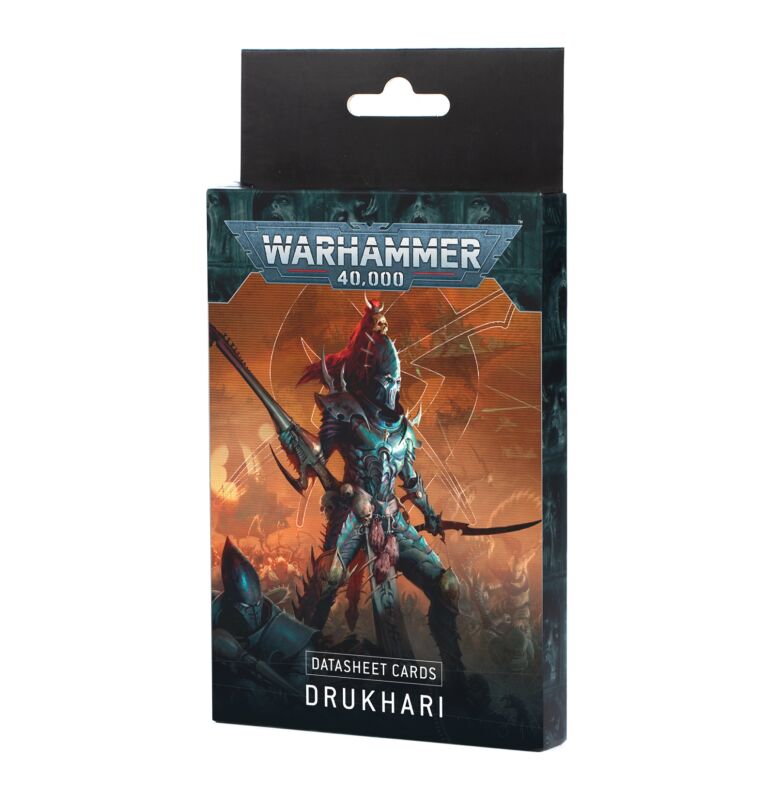 Datasheet Cards: Drukhari (Englisch)