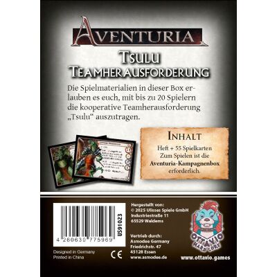 Aventuria &ndash; Teamherausforderung: Tsulu