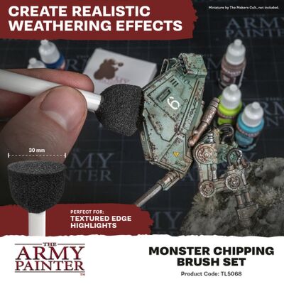 Monster Chipping Brush Set