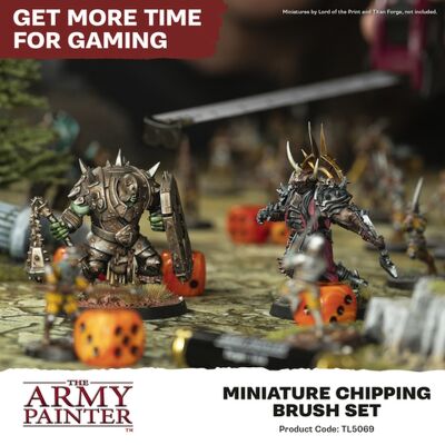 Miniature Chipping Brush Set