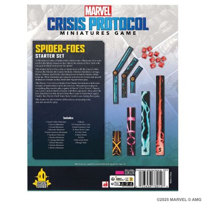Marvel: Crisis Protocol &ndash; Spider-Foes Starter Set Back