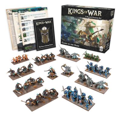 Kings of War: Claws in the Sand 2-Player Starter Set Inhalt