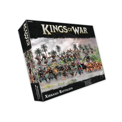 Kings of War: Xirkaali Batallion Verpackung