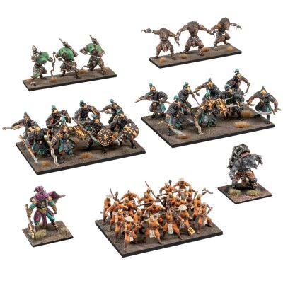 Kings of War: Xirkaali Batallion Miniaturen