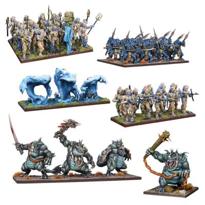 Kings of War: Trident Realm Battalion Miniaturen