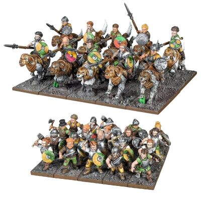 Kings of War: Halfling Battalion