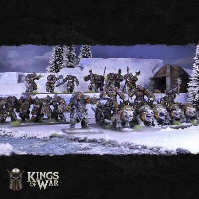 Kings of War: Ogre Battalion Miniaturen