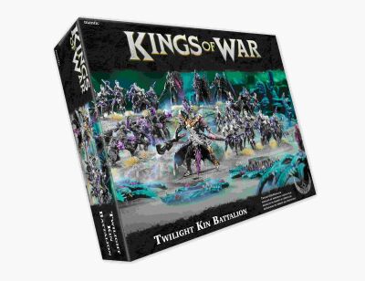 Kings of War: Twilight Kin Battalion Verpackung