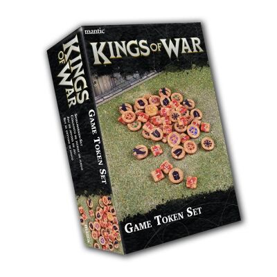 Kings of War: Game Token Set Verpackung