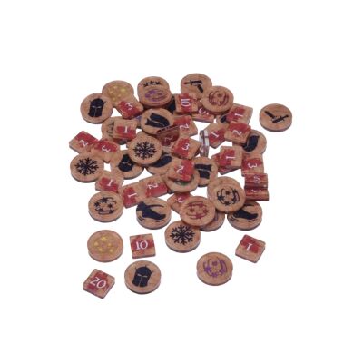 Kings of War: Game Token Set Inhalt