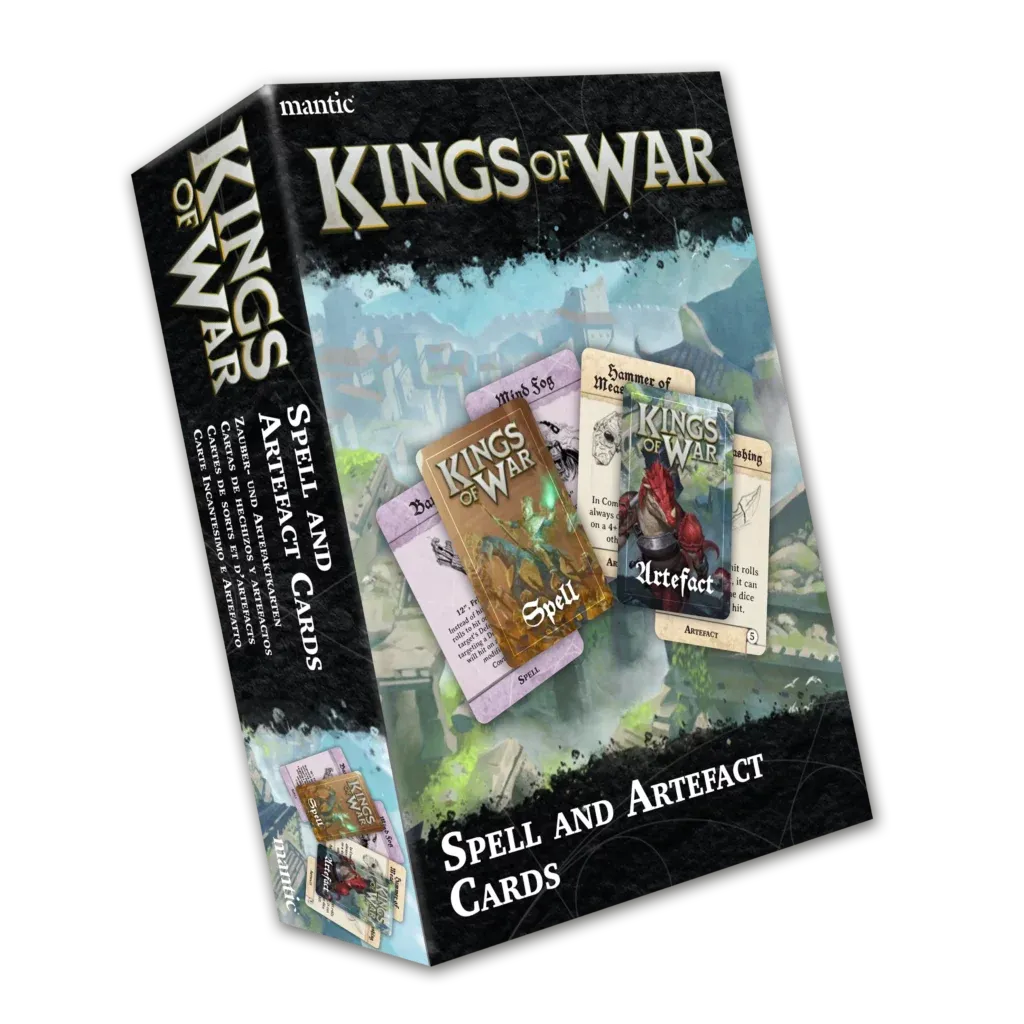 Kings of War: Spell and Artefact Cards