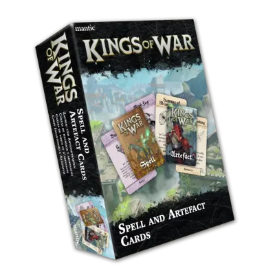 Kings of War: Spell and Artefact Cards Verpackung