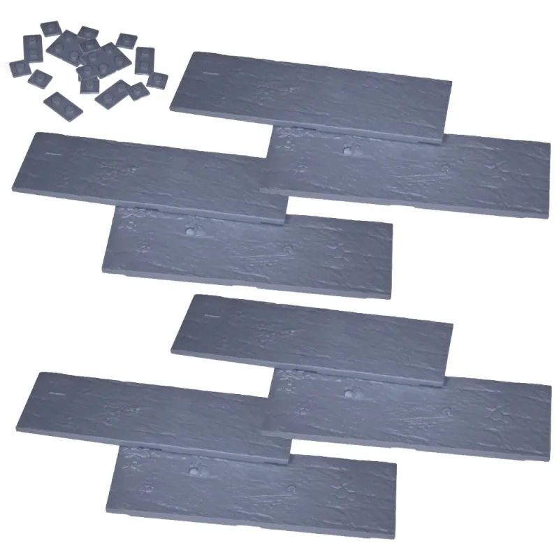 Kings of War: Modular Plastic Base Set (120x40)