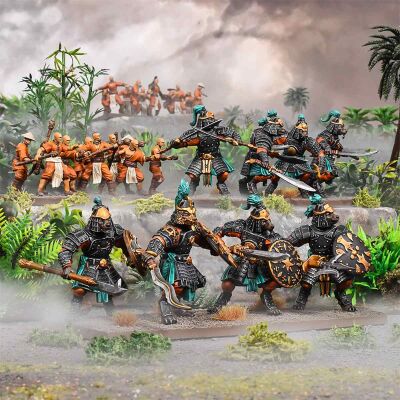 Kings of War: Xirkaali Warrior Battle Group Inhalt