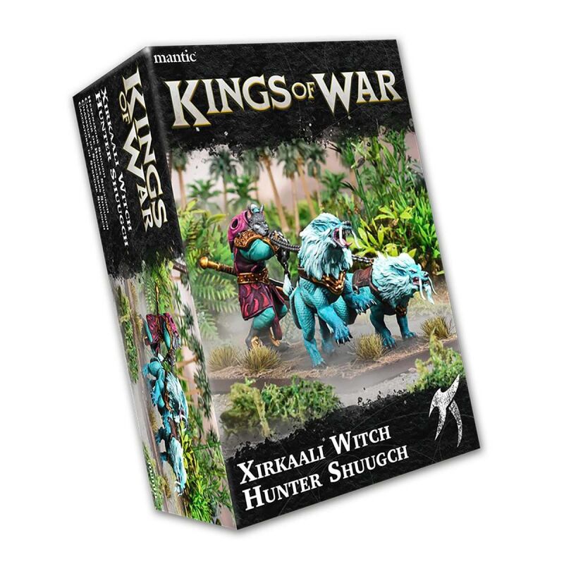 Kings of War: Xirkaali Witch Hunter Shuugch Verpackung