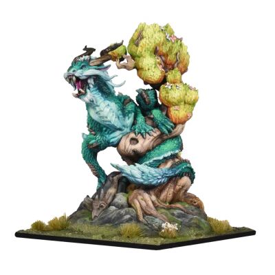 Kings of War: Xirkaali Gokluu Dragon Miniaturen