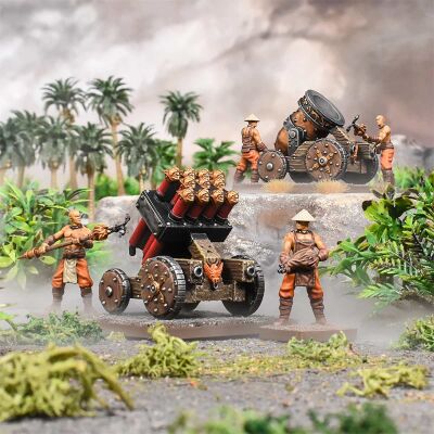 Kings of War: Xirkaali War Engines Miniaturen