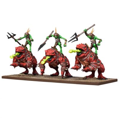 Kings of War: Trident Realm Amphibian Battlegroup Miniaturen