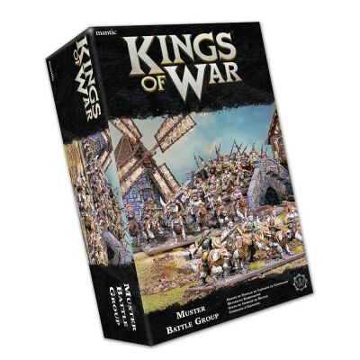 Kings of War: Halfling Muster Battlegroup Verpackung