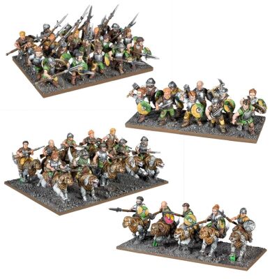 Kings of War: Halfling Muster Battlegroup Inhalt