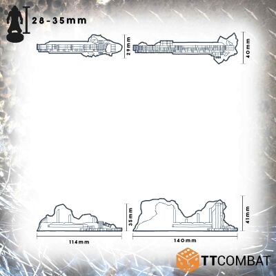 Gothic Ruined Walls