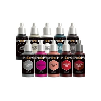 Infinity Combined Army Paint Set Harbinger Paramedic exclusive Farben