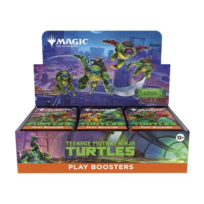 Teenage Mutant Ninja Turtles: Play Booster Display (Deutsch)