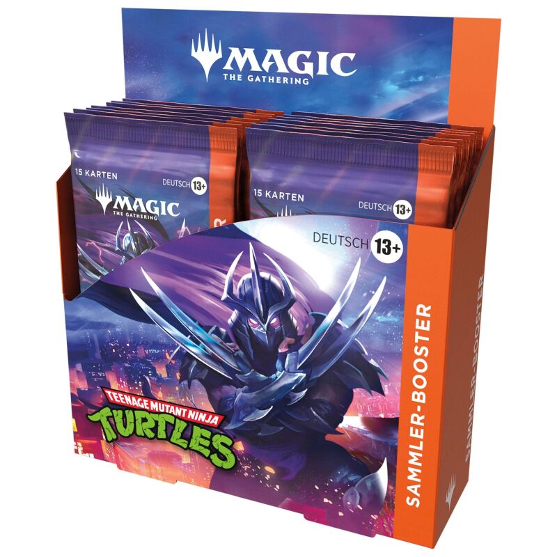 Teenage Mutant Ninja Turtles: Sammler Booster Display (Deutsch)