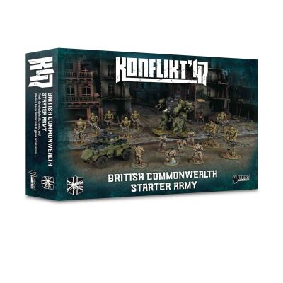 British Commonwealth starter army Verpackung