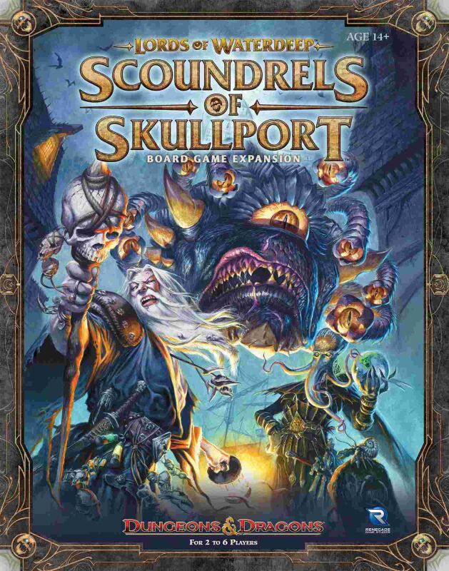 Dungeons & Dragons Lords of Waterdeep: Scoundrels of Skullport (Englisch) Verpackung