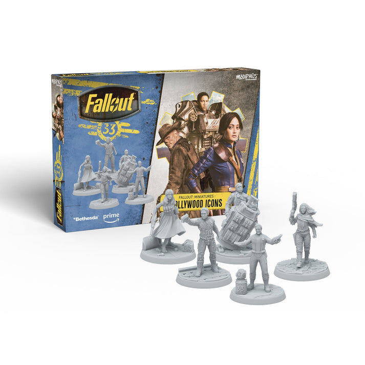 Fallout Miniatures: Hollywood Icons (Amazon TV Show Tie-in) Verpackung