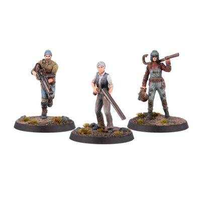 Fallout Miniatures: Survivors - Harbormen Inhalt