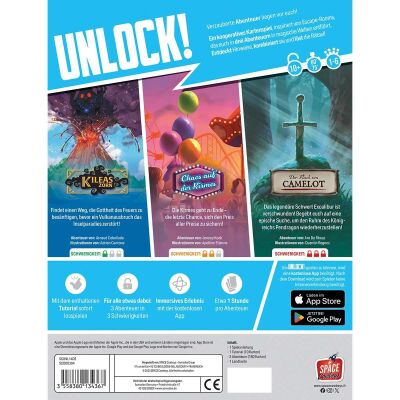 Unlock! Enchanted Adventures Verpackung R&uuml;ckseite